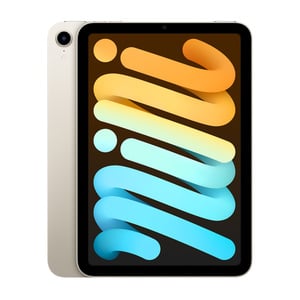 Apple iPad mini 2021 (6th Generation) 8.3-inch, Wi-Fi, 64GB - Starlight