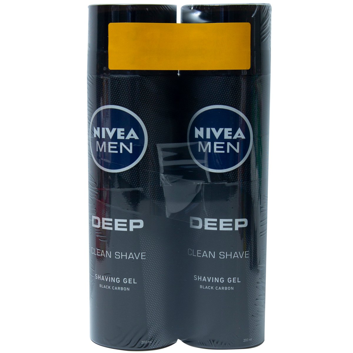 Nivea Men Shaving Gel Deep Black Carbon 2 x 200 ml