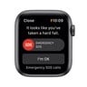 Apple Watch Nike SE GPS MKQ33 40mm Space Grey Aluminium Case with Anthracite/Black Nike Sport Band