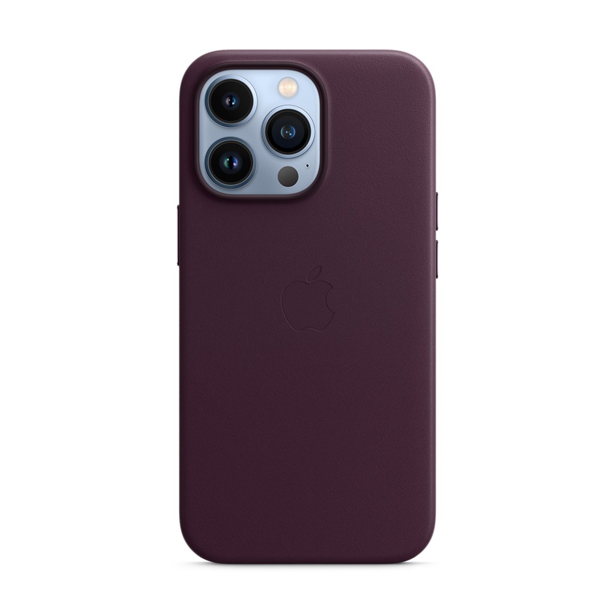 iPhone 13 Pro Leather Case with MagSafe - Dark Cherry(MM1A3ZE)