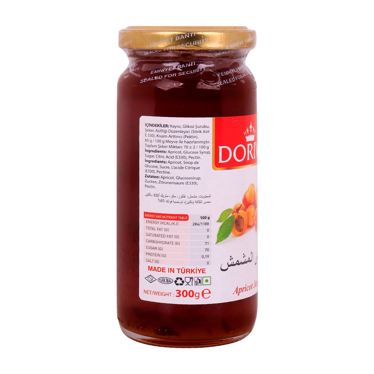 Doriva Apricot Jam 300g