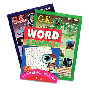 Tiny Tot GK Quiz Every One Kids Educational Book Assorted Per pc