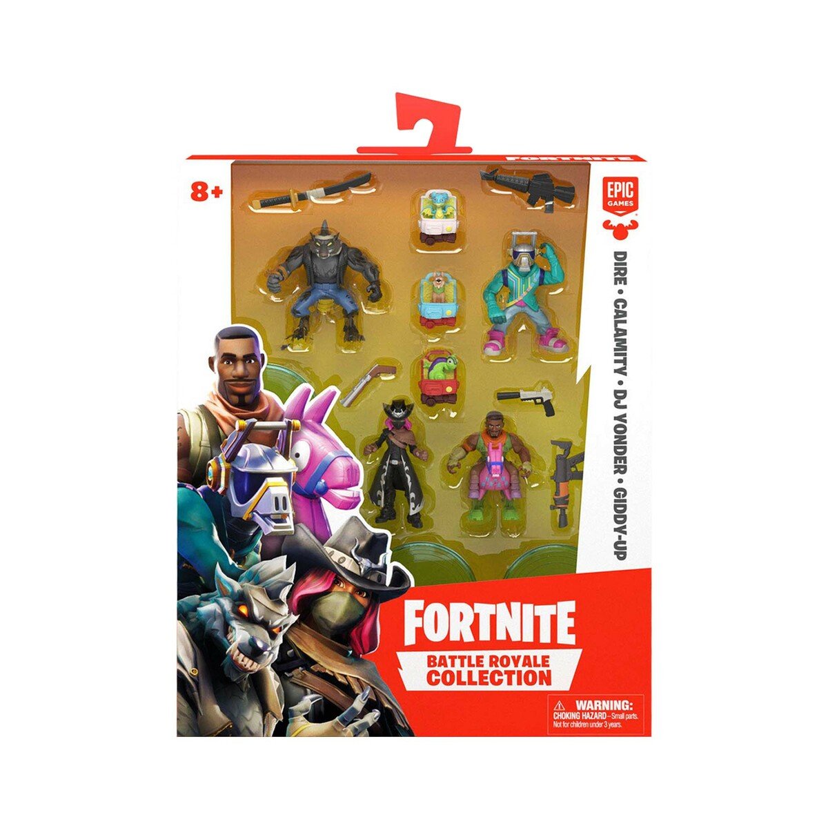 Fortnite Battle Royale Collection Dire Calamity DJ Yonder & Giddy-up 2in Minis 63520
