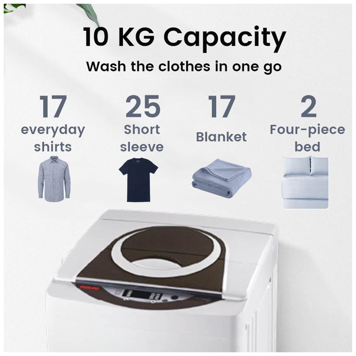 Nikai Top Load Washing Machine NWM05040TK21 5Kg