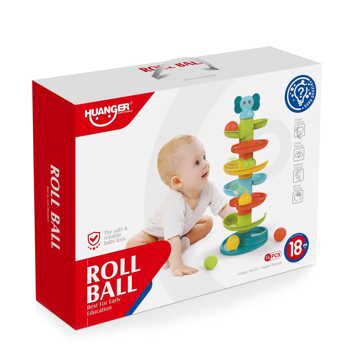 Huanger Baby Toys Rolling Ball HE0293