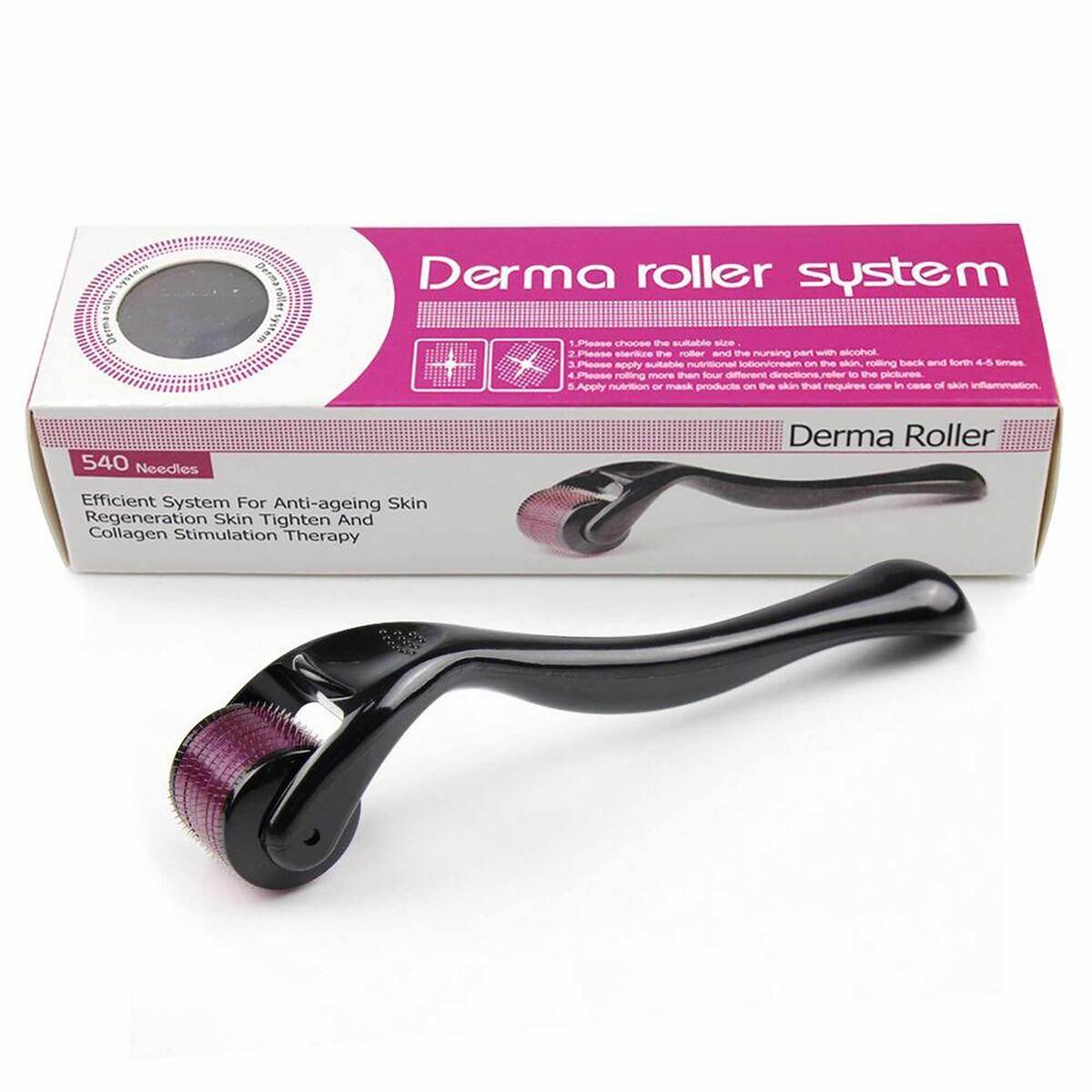 Derma Anti-Ageing Roller System with 540 Needles 1.0mm