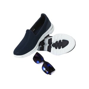 Skechers Women's Sports Shoes Go Walk5 with Sunglass (Single Size) 15901-NVW, 36