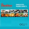 Chefline Stainless Steel Pressure Cooker 7Lt + Full Star Melon Cutter