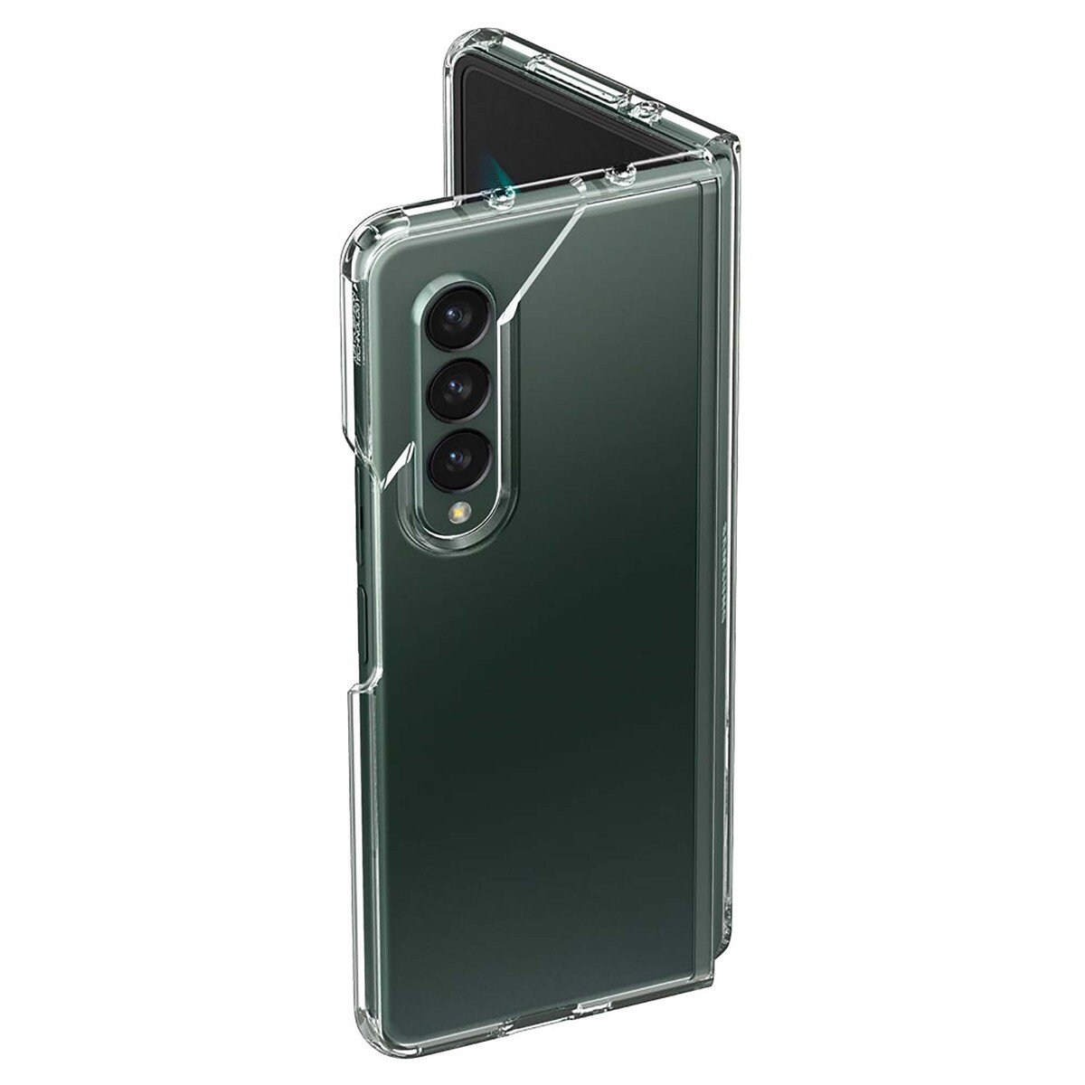 Spigen Samsung Galaxy Z Fold 3 Case Ultra Hybrid - Crystal Clear , ACS02959