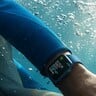 Apple Watch Series 7 GPS, 41mm Blue Aluminium Case with Abyss Blue Sport Band