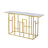 Maple Leaf Side Table Gold BS-920
