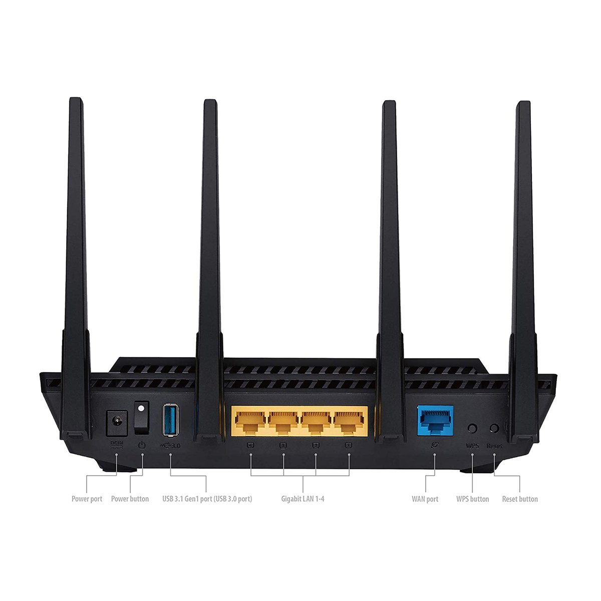 ASUS RT-AX58U AX3000 Dual Band WiFi 6 Router