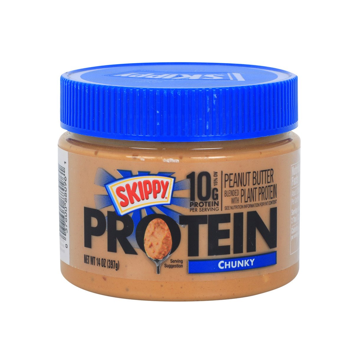 اشتري قم بشراء Skippy Peanut Butter Protein Chunky 397 g Online at Best Price من الموقع - من لولو هايبر ماركت Peanut Butter في الامارات