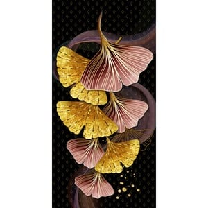 Maple Leaf Decorative painting Canvas Wall Frame LG60120TX-04 60x120cm Assorted