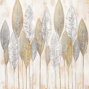 Maple Leaf Decorative painting Canvas Wall Frame LG8080-TX-3 80x80cm Assorted