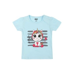 Reo Infant Girl Graphic Tee B1IG655AA, 9-12M