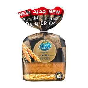 Buy Lusine Sliced Bread Brioche 320 g Online at Best Price | Brought In Bread | Lulu Kuwait in Kuwait