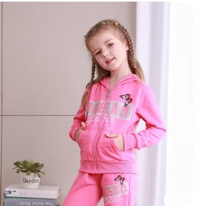 Eten Girls Sweatshirt Long Sleeve EGSD-99 Pink 3-4Y