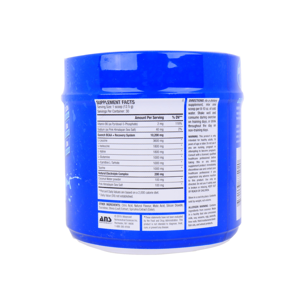 Ans Quench BCAA Blue Bombsicle 375g