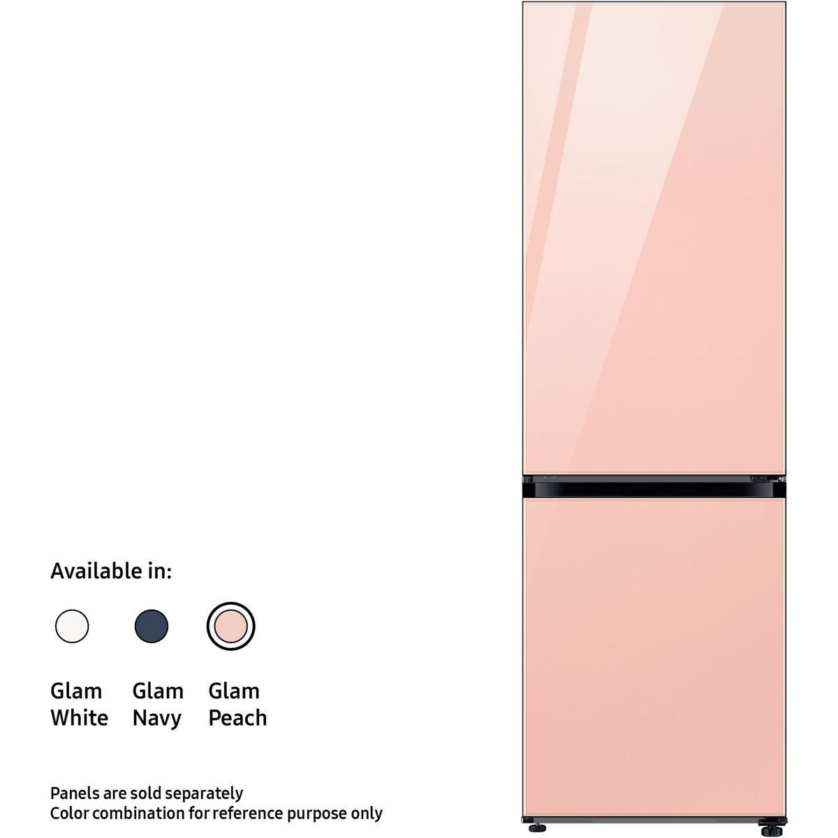 Samsung Bespoke Bottom Freezer Refrigerator RB33T3662AP 290LTR - Customizable Color Panels Are Sold Separately