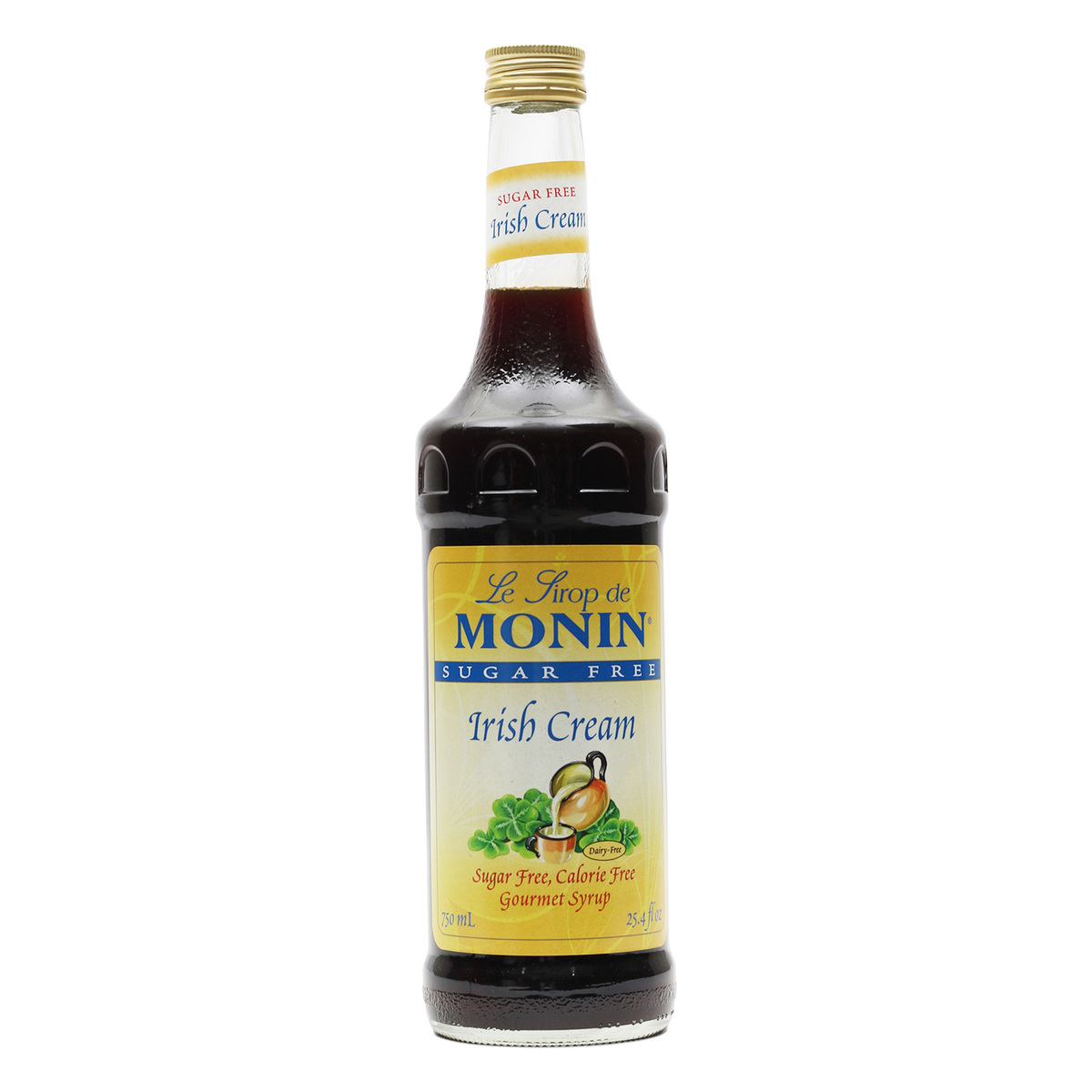 Monin Irish Cream Syrup Sugar Free 750ml