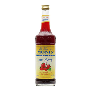 Monin Strawberry Syrup Sugar Free 750ml