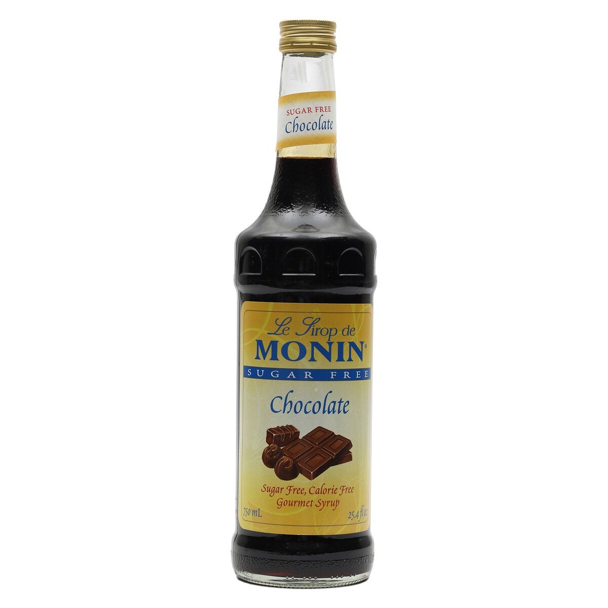 Monin Chocolate Syrup Sugar Free 750ml
