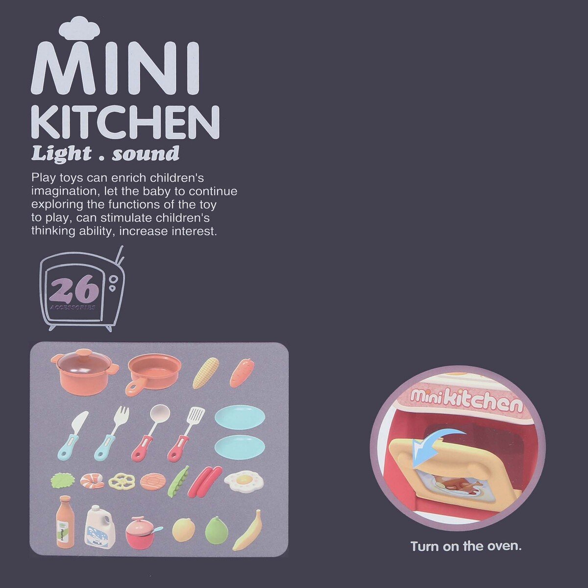Beibe Good Mini Kitchen Set 889-174