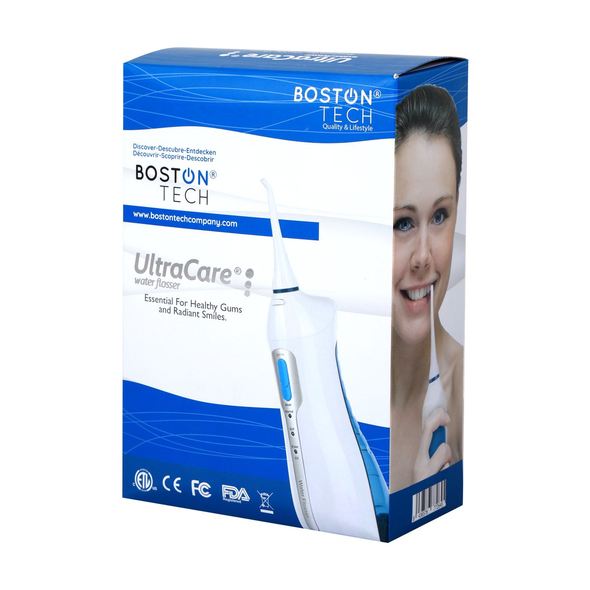 Boston Tech Ultra Care Wataer Flosser- Essential For Heathy Gums and Radiant Smiles
