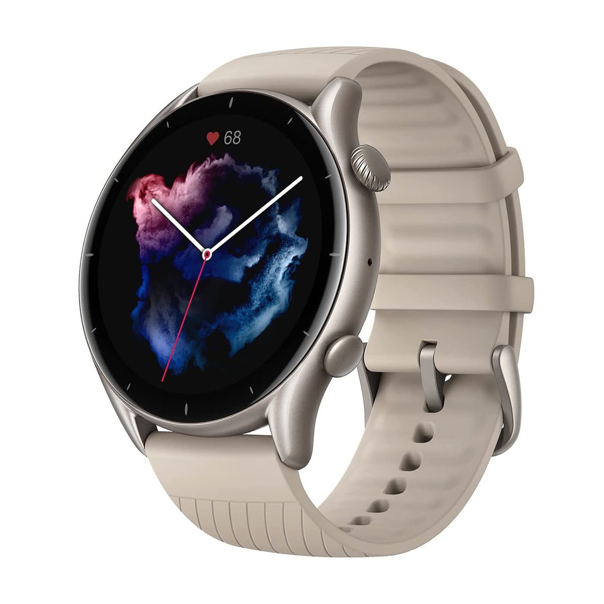 Amazfit GTR 3 (A1971-GTR3 )Smartwatch Integrated Alexa Smart Watch, 1.39 "AMOLED, 150 Training Modes with GPS,Moonlight Grey