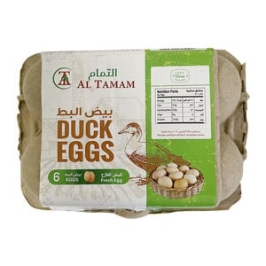 Al Tamam Local Duck Eggs 6pcs
