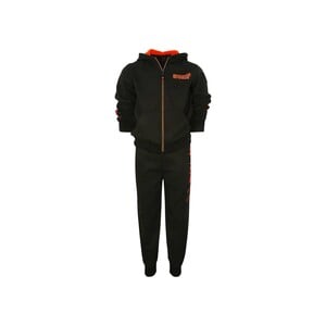 Eten Boys Track Suit Long Sleeve BBQ-11 Black, 3-4Y