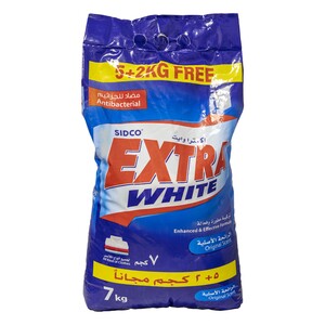 Extra White Washing Powder High Foam With Original Scent 7kg