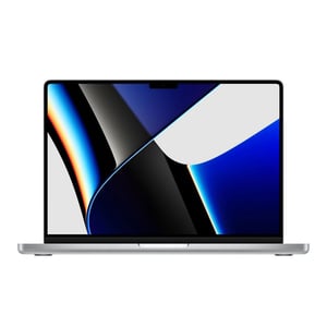 Apple 14-inch MacBook Pro: Apple M1 Pro chip with 8‑core CPU and 14‑core GPU, 512GB SSD - Silver English Keyboard