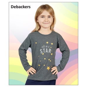Debackers Girls Graphic T-Shirt GDRLSP10 5-6Y