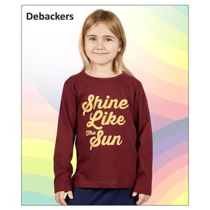Debackers Girls Graphic T-Shirt GDRLSP04 3-4Y