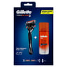 Gillette ProGlide 5 1 Handle + 2 Blades + Icy Cool Shave Gel 75 ml