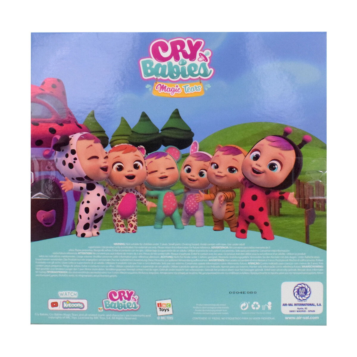 Air Val Cry Babies Set EDT 30ml + Bracelet + Stickers