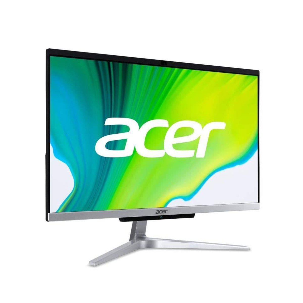 Acer Aspire C22-1650 All-in-One Desktop(DQ.BG7EM.001),Intel Core i3-1115G4,4GB RAM,1TB HDD,21.5" FHD,Windows 10,Silver