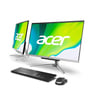 Acer Aspire C22-1650 All-in-One Desktop(DQ.BG7EM.001),Intel Core i3-1115G4,4GB RAM,1TB HDD,21.5" FHD,Windows 10,Silver