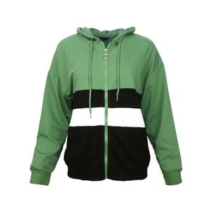 Reo Women's Sweater Hoodies WDIW350A Green 10