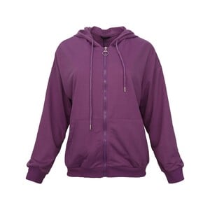 Reo Women's Sweater Hoodies WDIW109C Purple 12