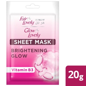 Glow & Lovely Brightening Glow Sheet Mask 20g