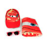 Disney Cars Lightning McQueen - Kids Beach Set - Button Bag, Sunglass, Towel and Cap NCW005