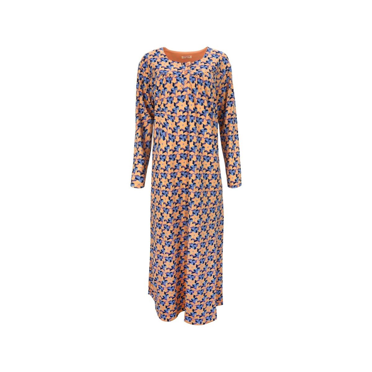 Cortigiani Women's Night Gown Long Sleeve DL-019 Extra Large