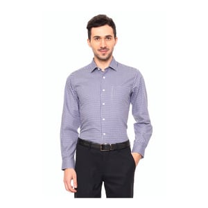 Louis Philippe Men's Formal Shirt LPSFMSLPY79012 Long Sleeve, 39