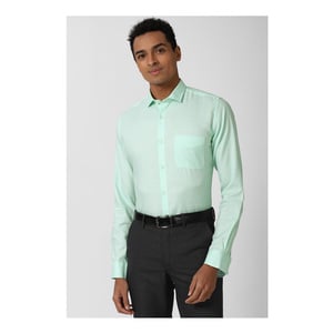 Peter England Men's Formal Shirt PESFWNUPY13714 Long Sleeve, 39