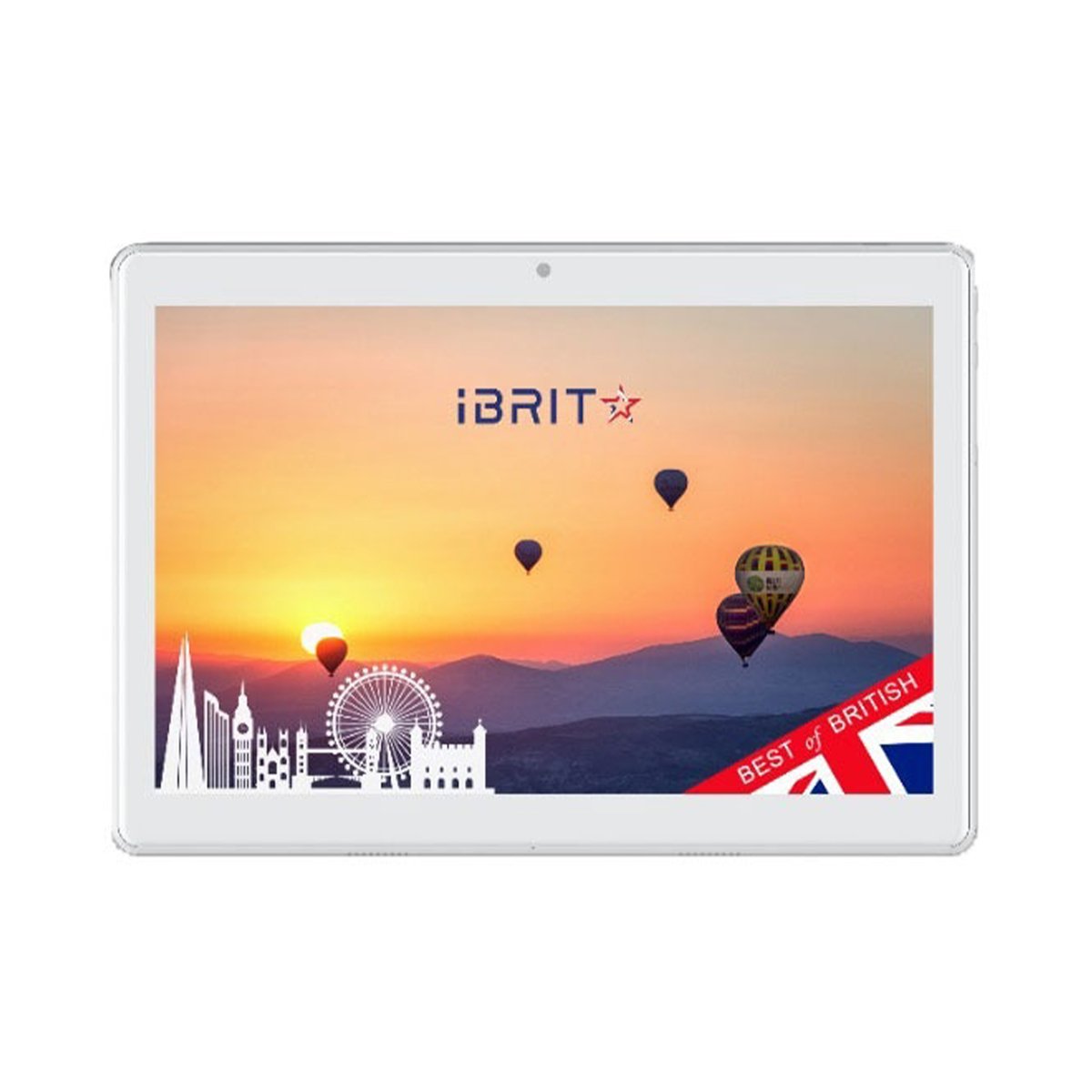 Ibrit MAX-15 Tablet -4G+Wi-Fi 4GB,(64GB ROM+64GB MC) 10inch Silver
