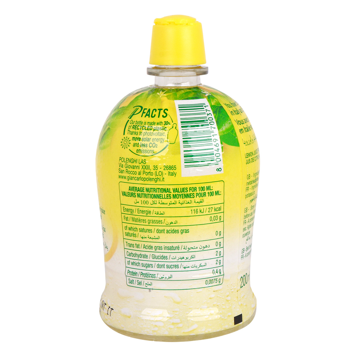 Polenghi Lemon Juice 200 g