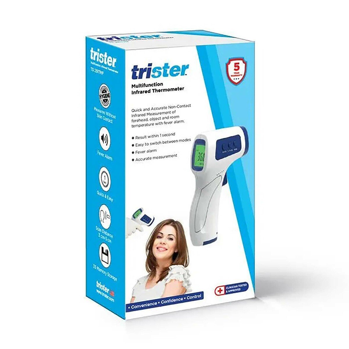 Trister Multifunction Infrared Thermometer TS-251TFM